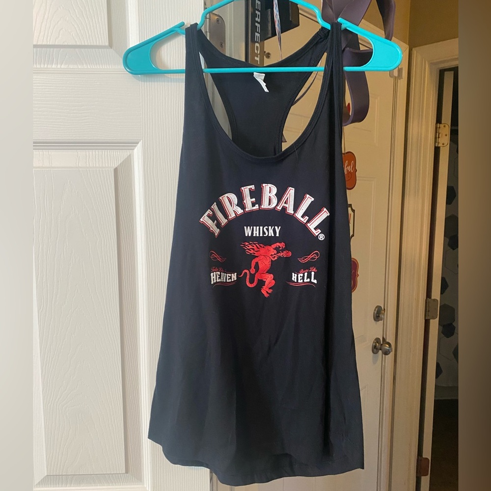 Women’s fireball tank top.